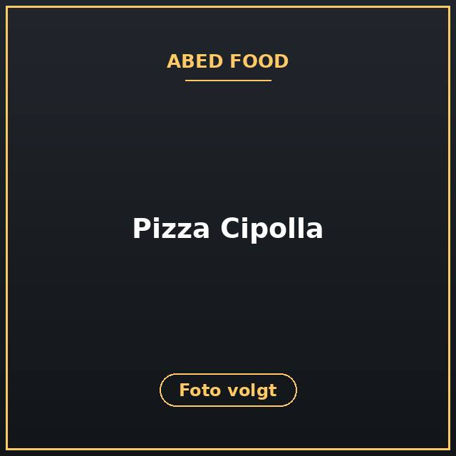 [ABF-36] Pizza Cipolla