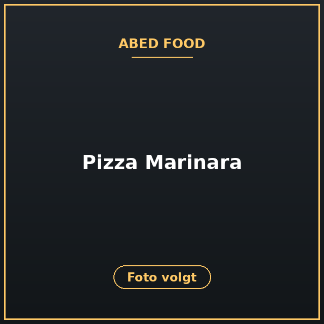 [ABF-39] Pizza Marinara