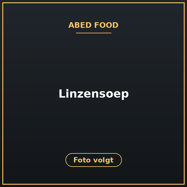 [ABF-52] Linzensoep