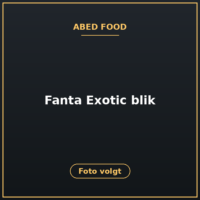 [ABF-105] Fanta Exotic blik