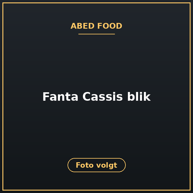 [ABF-106] Fanta Cassis blik