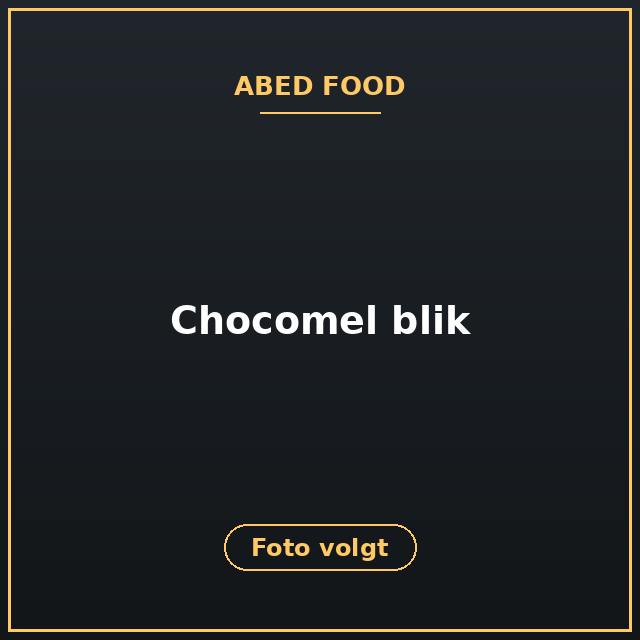 [ABF-117] Chocomel blik