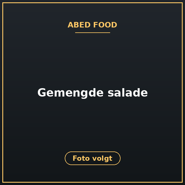 [ABF-155] Gemengde salade