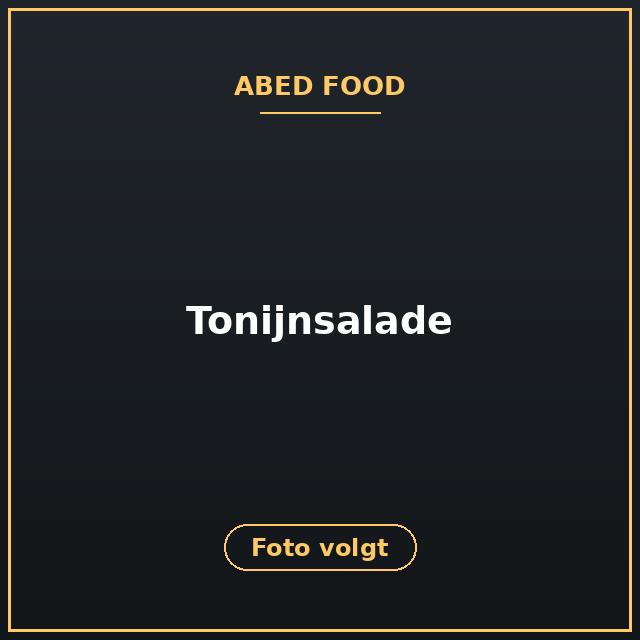 [ABF-157] Tonijnsalade