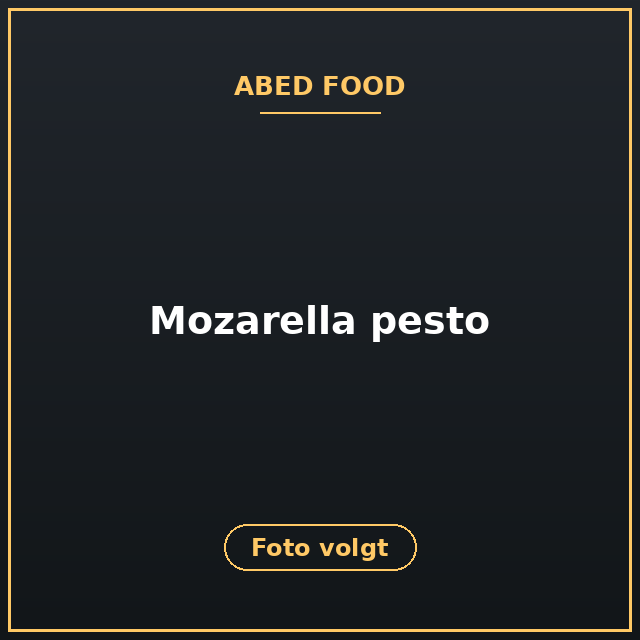 [ABF-158] Mozarella pesto