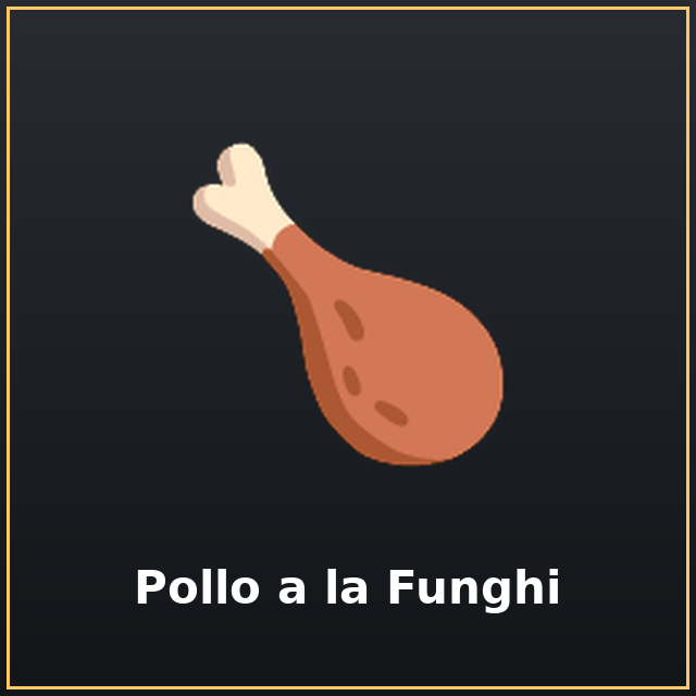 Pollo a la Funghi