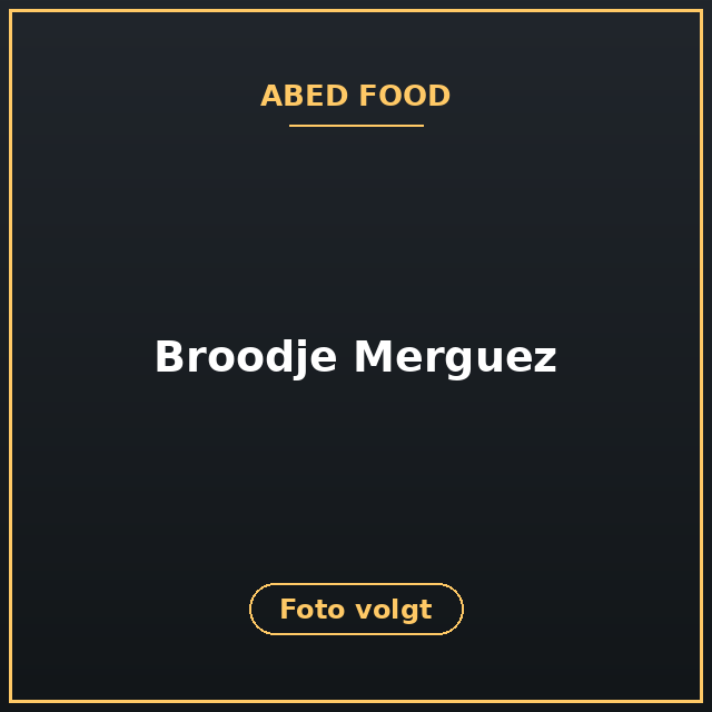 [ABF-64] Broodje Merguez