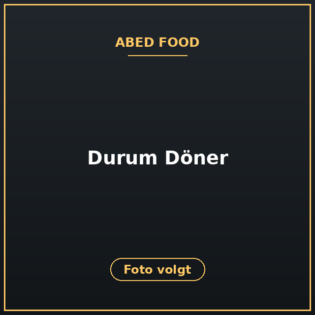 [ABF-67] Durum Döner