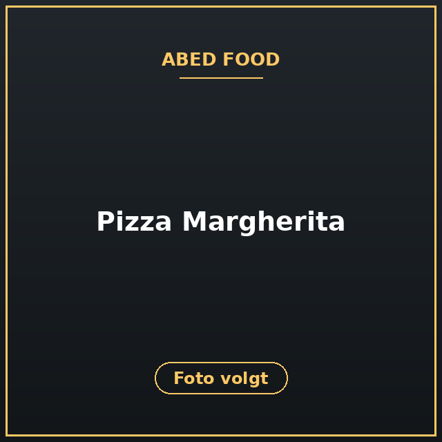 [ABF-17] Pizza Margherita