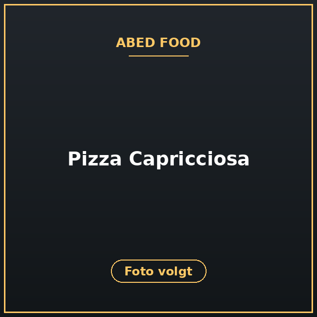 [ABF-23] Pizza Capricciosa