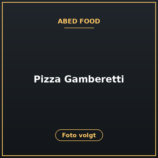 [ABF-27] Pizza Gamberetti
