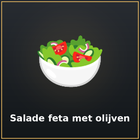 Salade feta met olijven